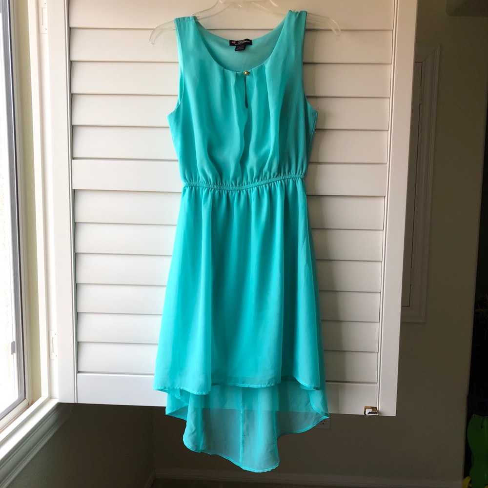 Gently used Women’s medium Tiffany blue dress
